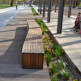 Dřevěné parkové chodníky (decking) a lavičky z garapy